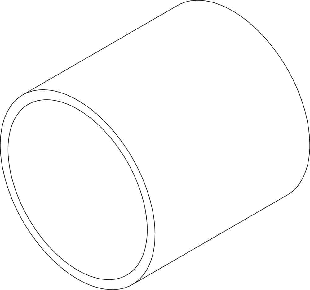 Tube rond